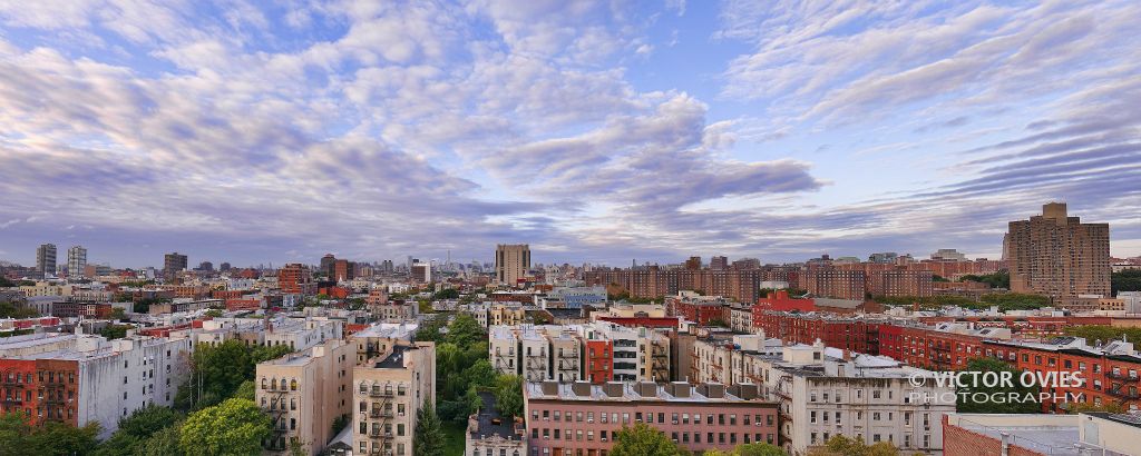 Aereal view of Harlem